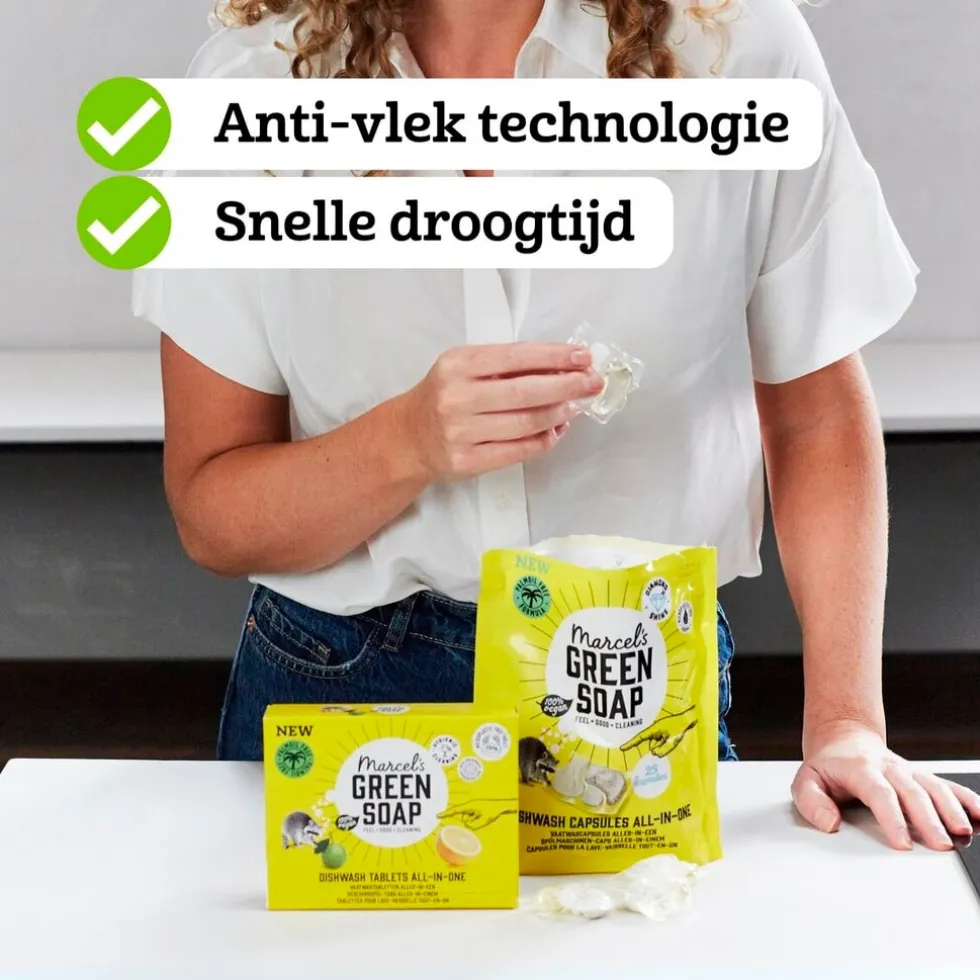 Marcel's Green Soap All-In-One Vaatwascapsules