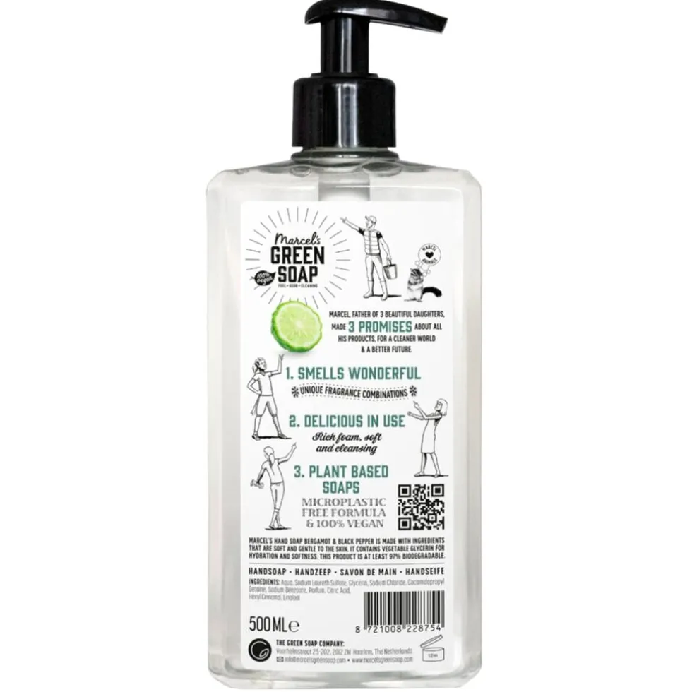 Marcel's Green Soap Bergamot & Black Pepper Handzeep
