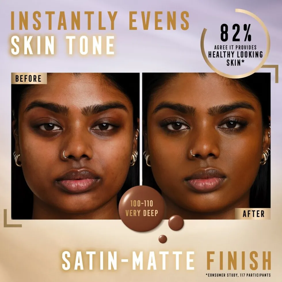 Max Factor Miracle Pure Skin Reset 60-80 Light to Medium 2-in-1 Serum Foundation