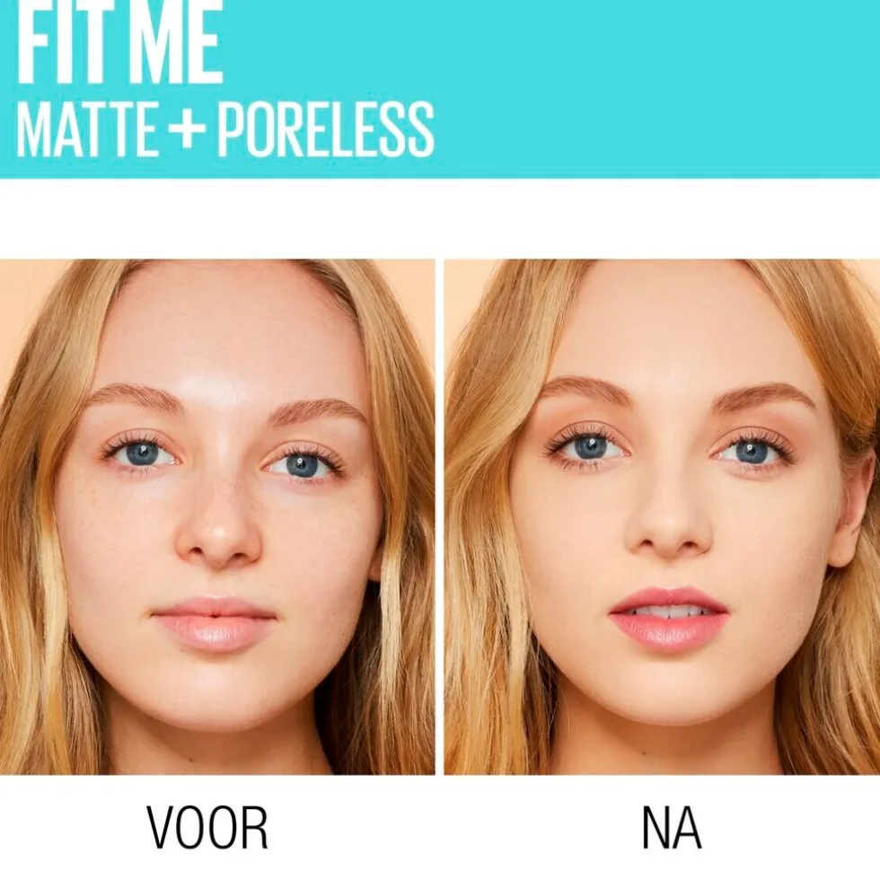 Maybelline New York Fit Me Matte & Poreless 107 Rose Beige Foundation