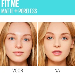 Maybelline New York Fit Me Matte & Poreless 105 Natural Ivory Foundation