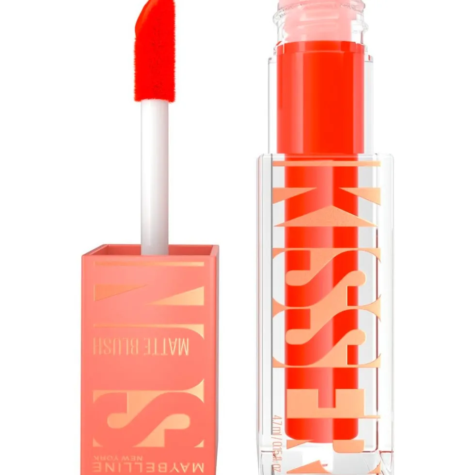 Maybelline Sunkisser 35 Spritzy Orange Hazy Matte Blush