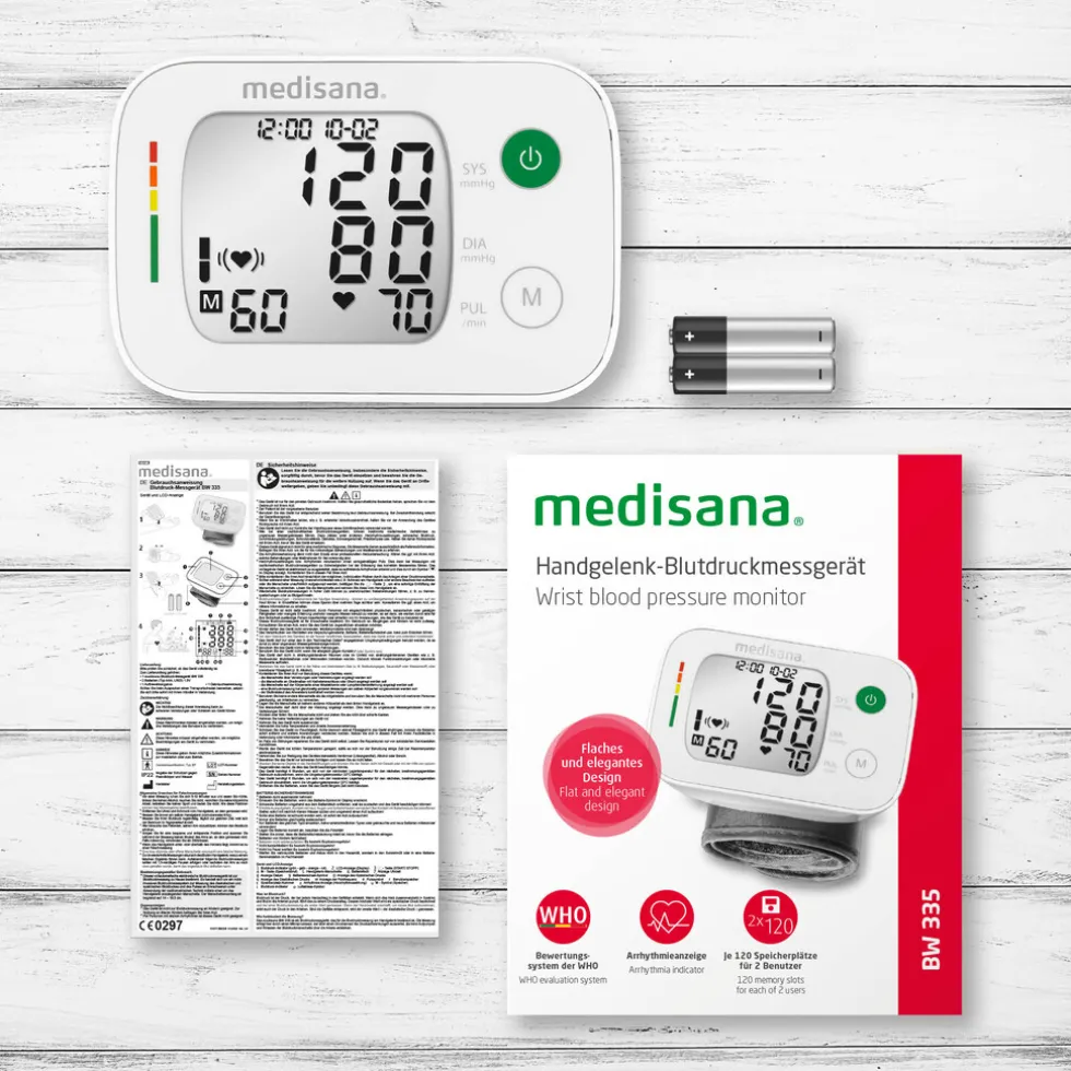 medisana BW 345 polsbloeddrukmeter