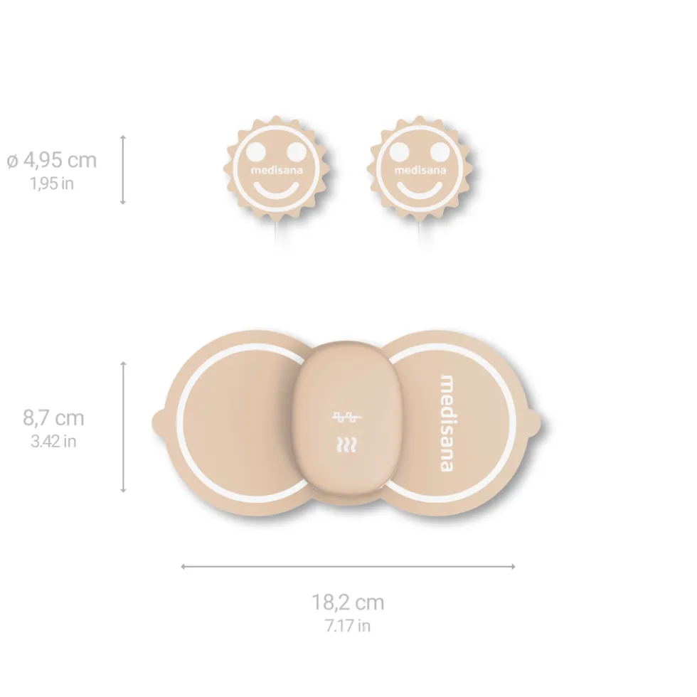 medisana TT 250 Menstruatiepijn therapie, pijntherapie, endometriose
