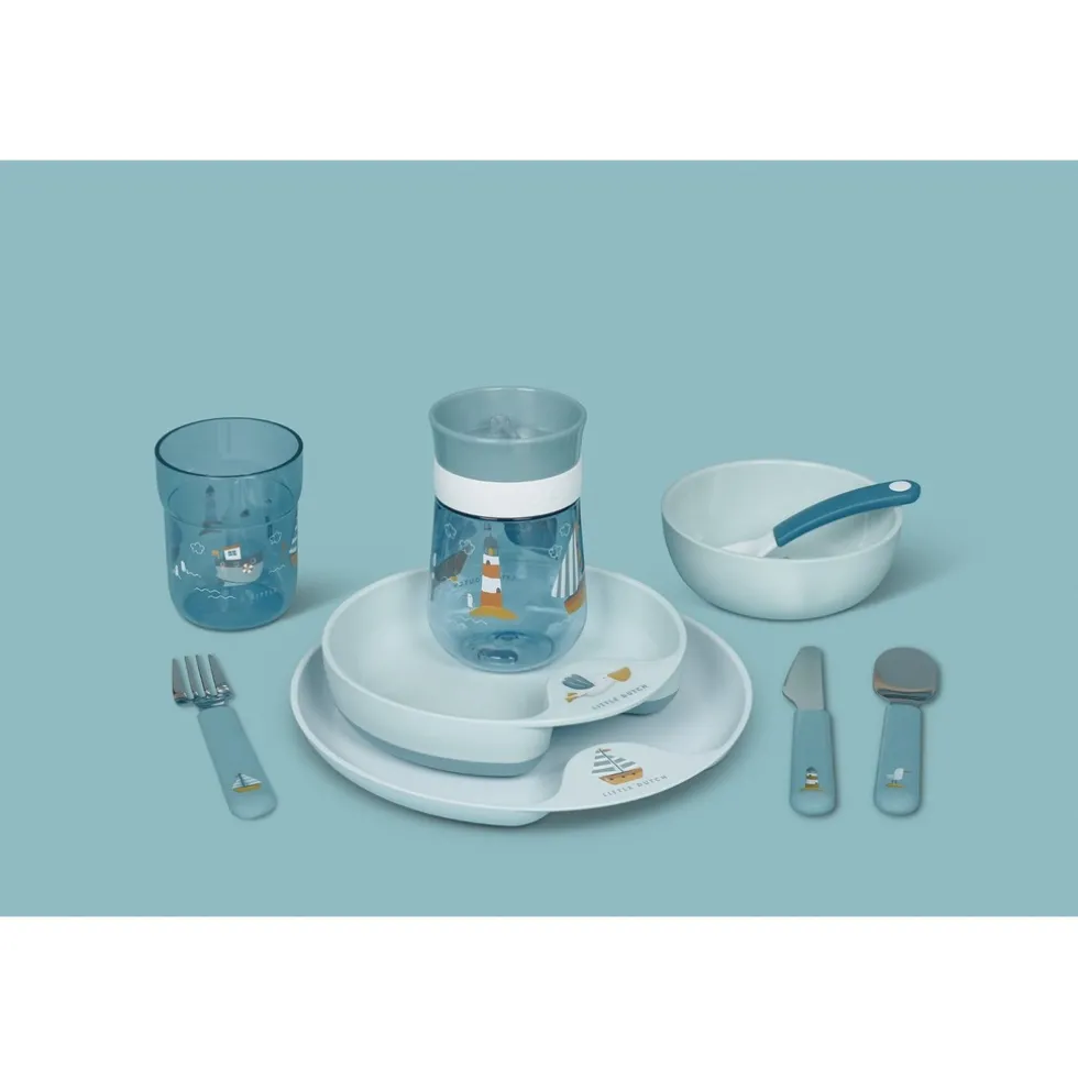 Mepal Set Babylepel Mio 2 Stuks Sailors Bay