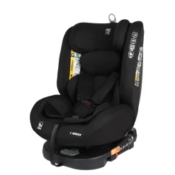 Moni i-Maxx Midnight Black 40-150 cm 360° i-Size Autostoel