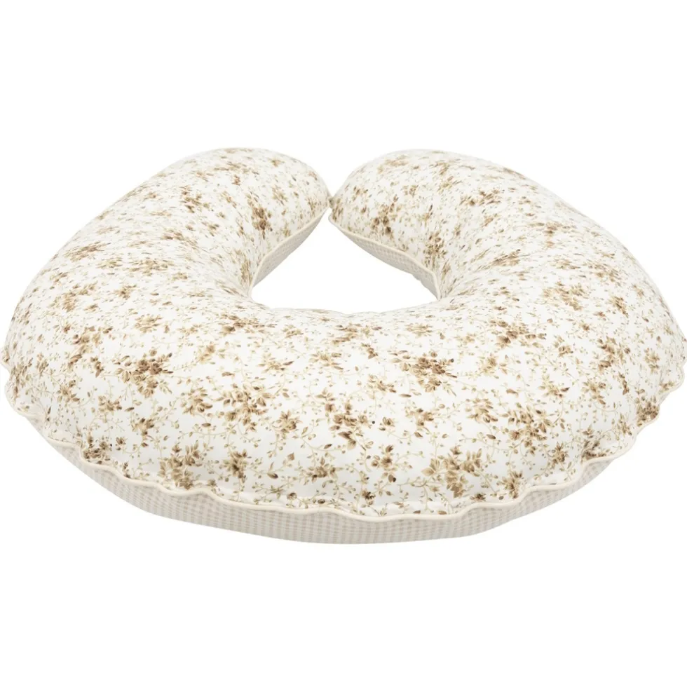 Mordesign Beige Flowers Voedingskussen