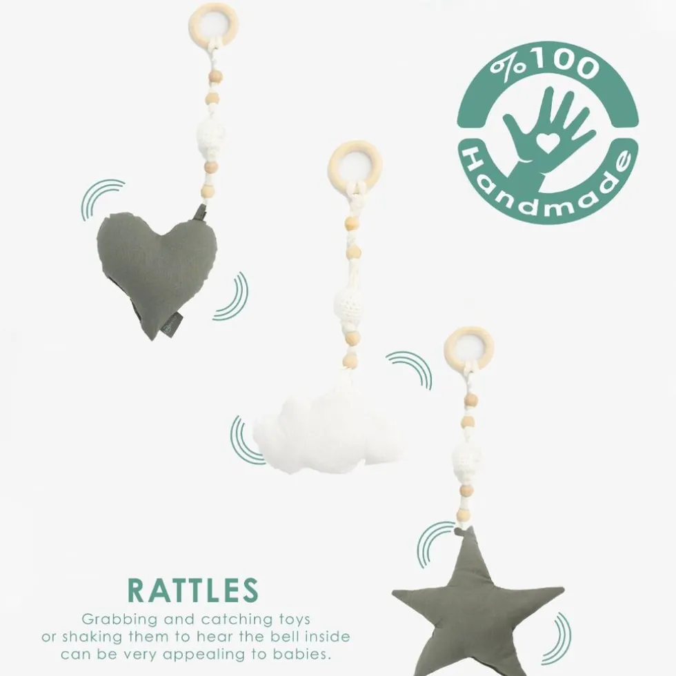 MorDesign Leaf Wood Babygym en Speelkleed
