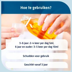 Natterman Droge Hoest & Keelpijn 2-in-1 Siroop