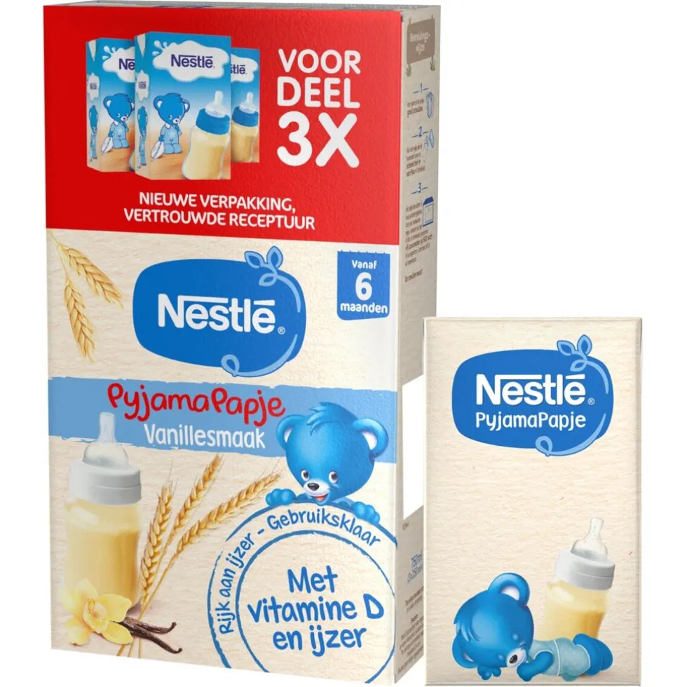Nestlé 6+M Vanille Pyjamapapje
