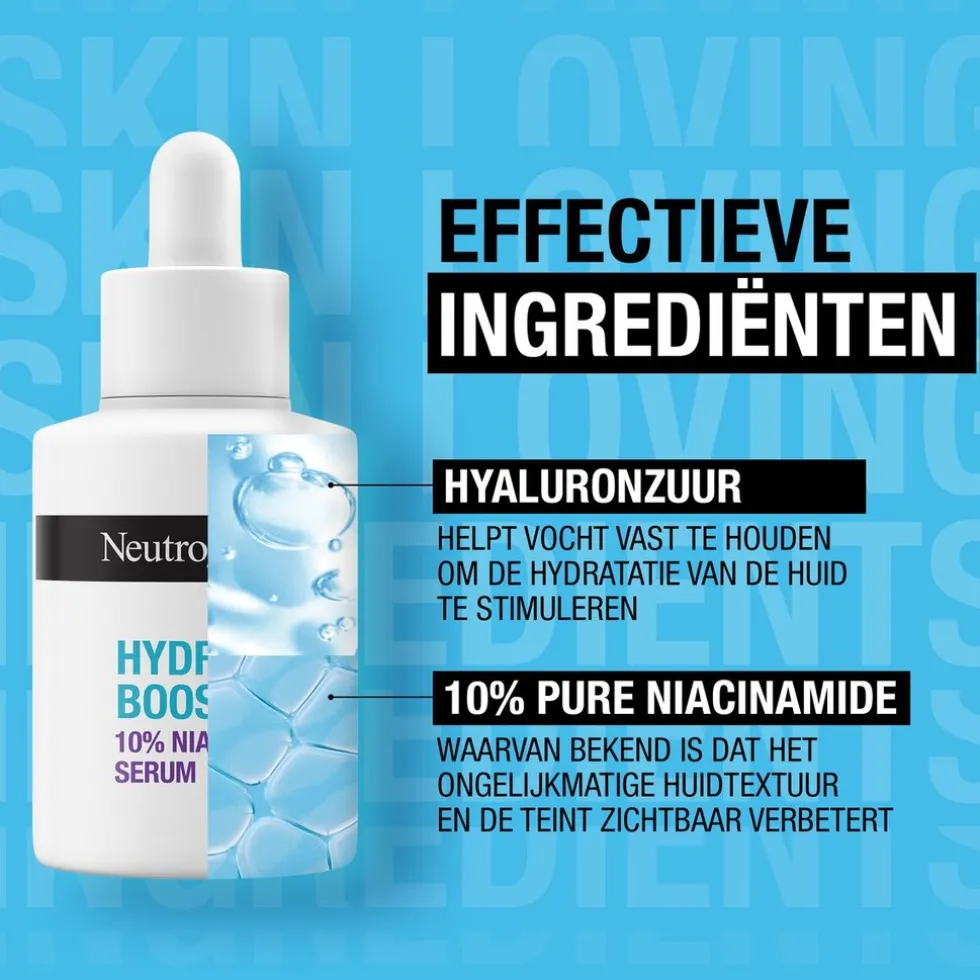 Neutrogena Hydro Boost 10% Niacinamide Parfumvrij Serum