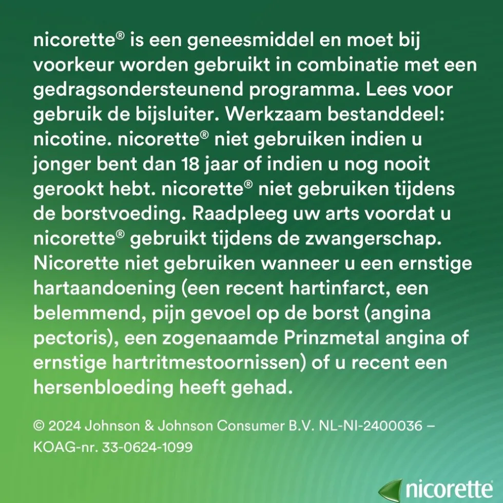 Nicorette Invisi Patch 15mg Nicotinepleisters