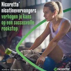 Nicorette Menthol Mint 2mg Suikervrije Kauwgom