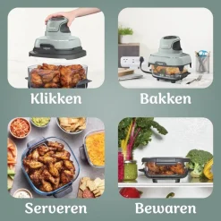 Ninja CRISPi 4-in-1 Glazen Airfryer FN101EUGY