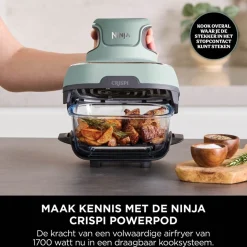 Ninja CRISPi 4-in-1 Glazen Airfryer FN101EUGY