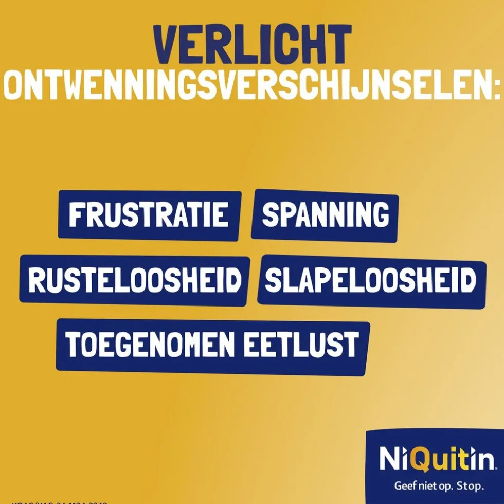 NiQuitin Clear Pleister Stap 1 - 21 mg - Nicotinepleister