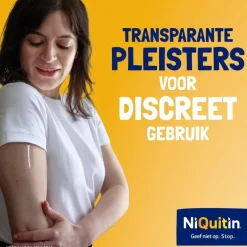 NiQuitin Clear Pleister Stap 1 - 21 mg - Nicotinepleister