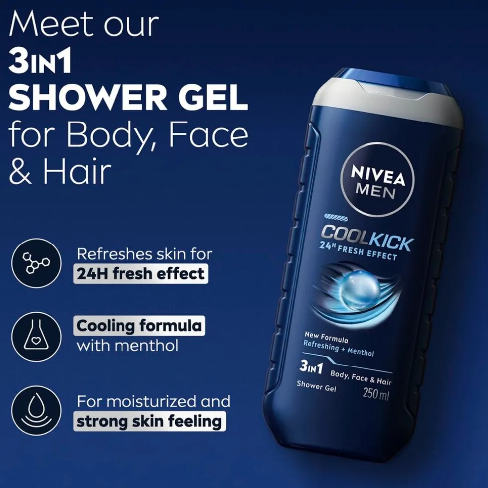 NIVEA Men Cool Kick Douchegel
