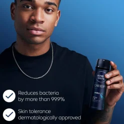 NIVEA Men Deep Black Carbon Beat Antitranspirant Spray