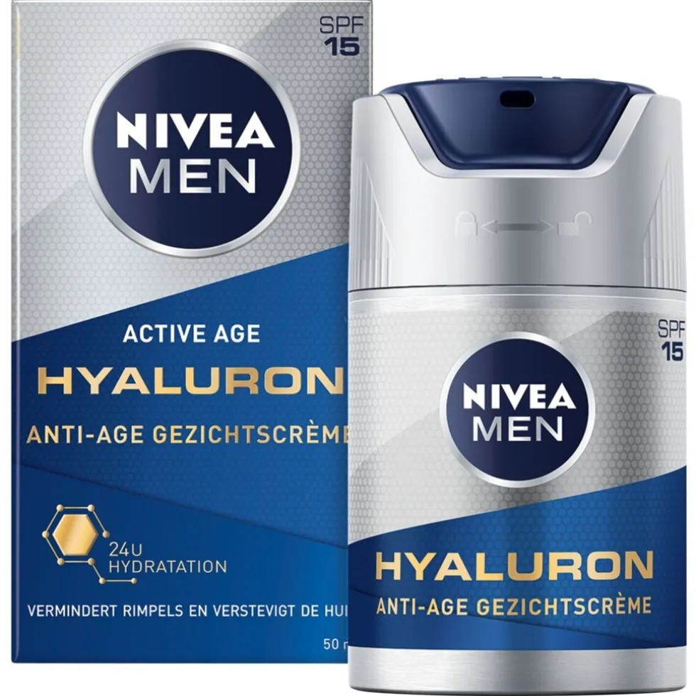 NIVEA Men Hyaluron Anti-age Gezichtscrème