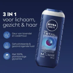NIVEA Men Total Relax 3-in-1 Showergel