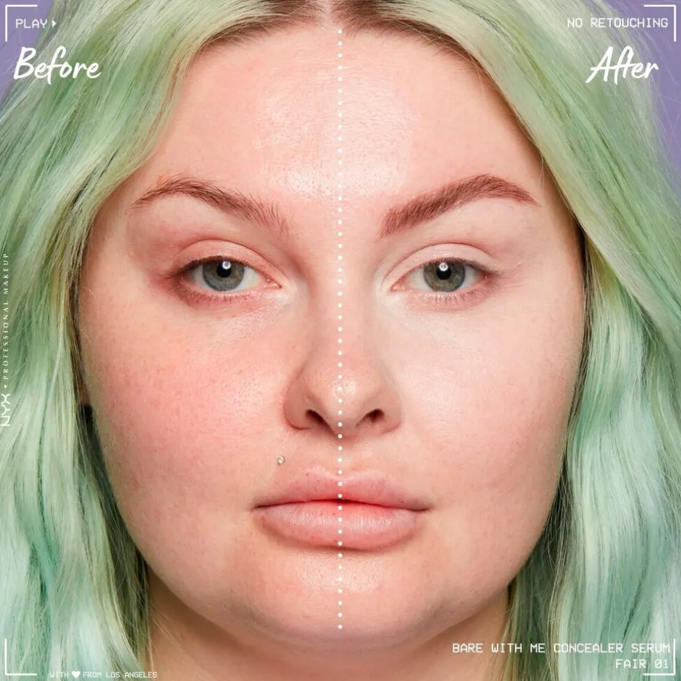 NYX Professional Makeup 03 Bare With Me Vanilla Concealer Serum