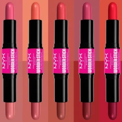NYX Professional Makeup Dual Ended 03 Coral and Deep Peach Cream Blush Wonderstick