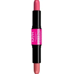 NYX Professional Makeup Dual Ended 01 Light Peach and Baby Pink Cream Blush Wonderstick