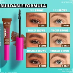 NYX Professional Makeup Thick It. Stick It! Taupe Brow Mascara