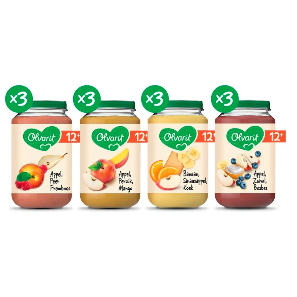 Olvarit 12+M Fruit Variatiemenu