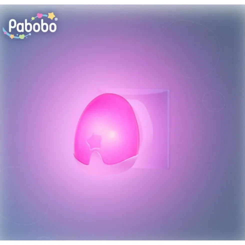 Pabobo Roze Automatisch Nachtlampje