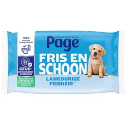 Page Fris en Schoon Vochtig Toiletpapier