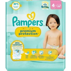 Pampers Premium Protection Maat 4 Luiers