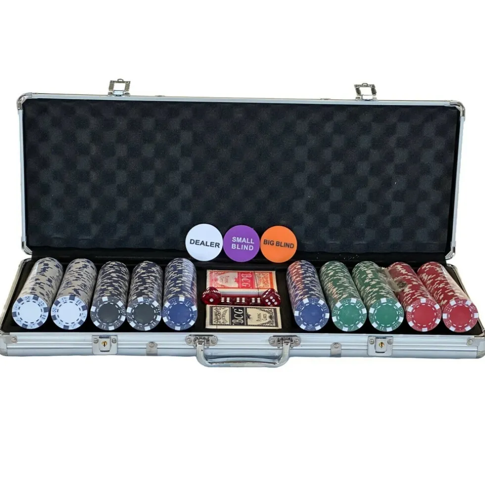Pegasi pokerset 500 chips koffer