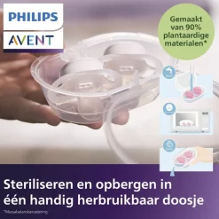 Philips Avent Soother Ultra Air 0-6M SCF376/24 Nighttime Fopspeen