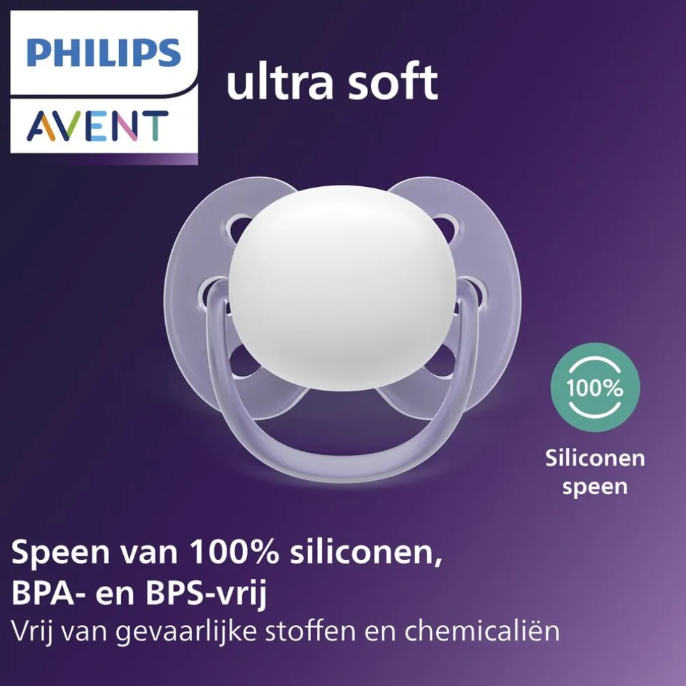 Philips Avent Ultra Soft SCF091/38 Fopspeen