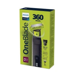 Philips OneBlade Pro 360 Face+Body QP6507/23 Trimmer, Scheerapparaat en Styler