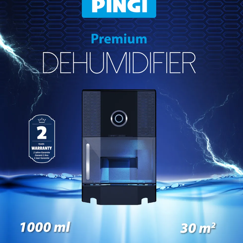 Pingi Vida 2 Elektrische luchtontvochtiger