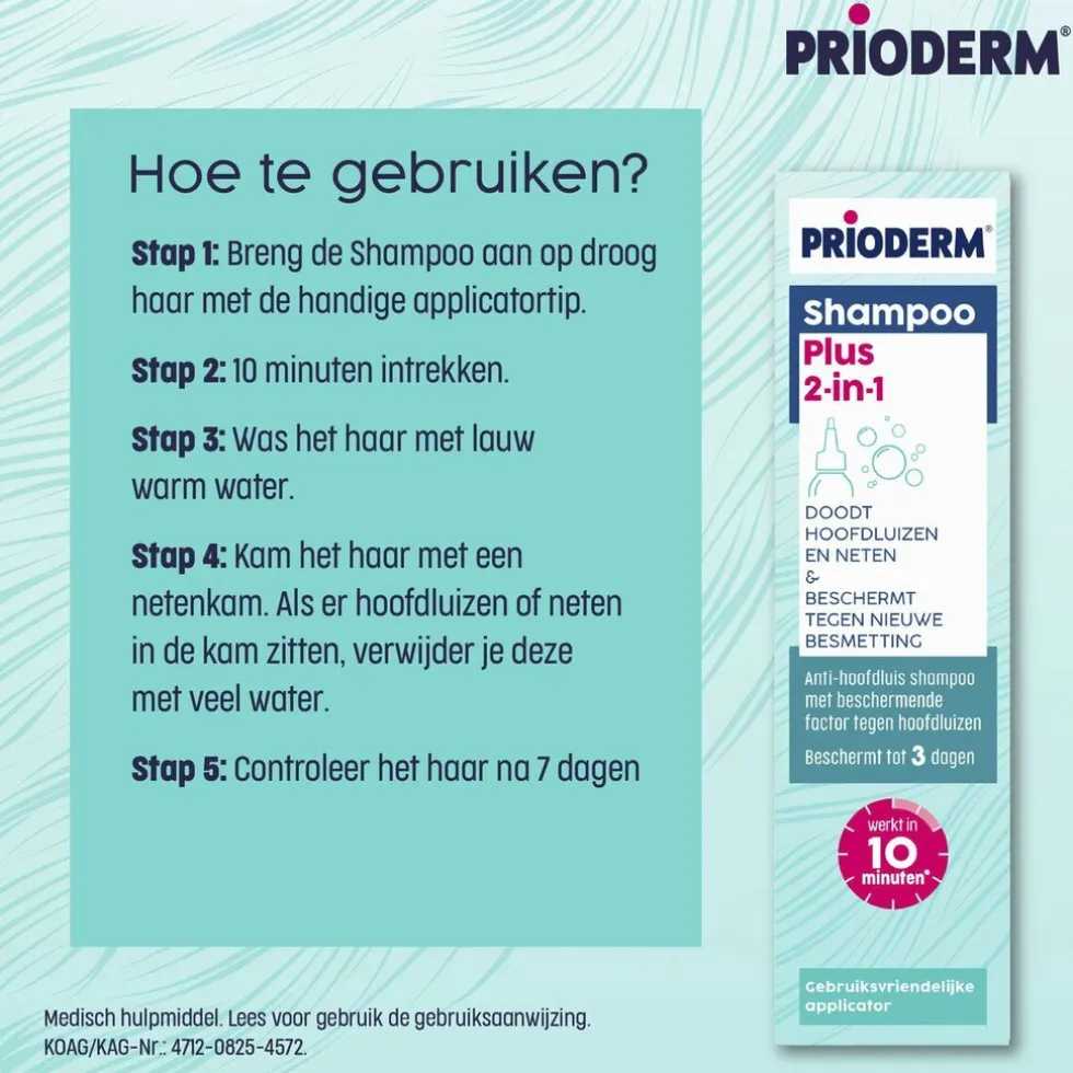 Prioderm Shampoo Plus Anti-hoofdluisshampoo