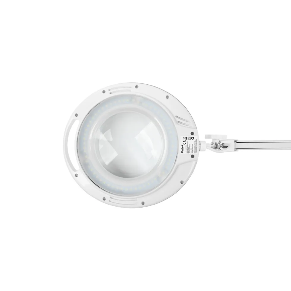 Rebel LED tafellamp met vergrootglas en verstelbare arm voor tafelmontage