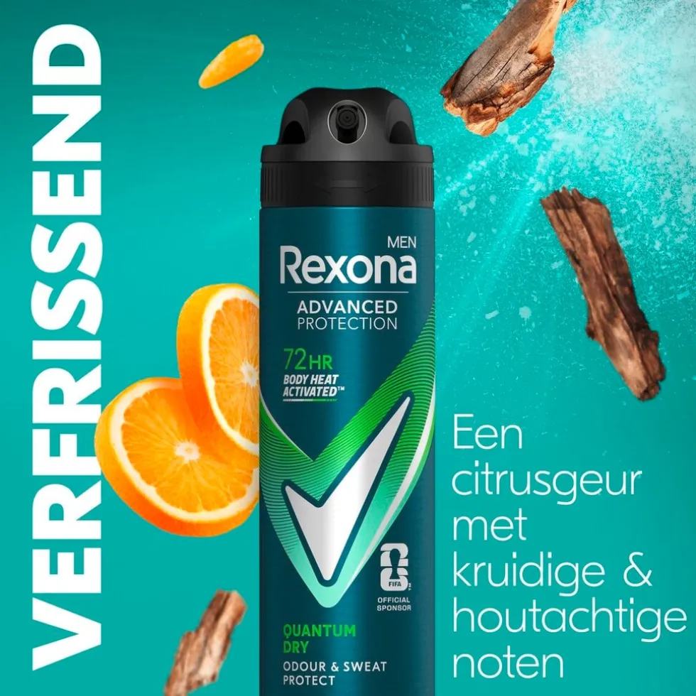 Rexona Men Advanced Protection Quantum Dry Antitranspirant Deodorant Spray