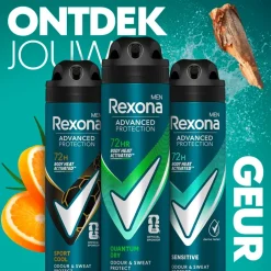 Rexona Men Advanced Protection Quantum Dry Antitranspirant Deodorant Spray