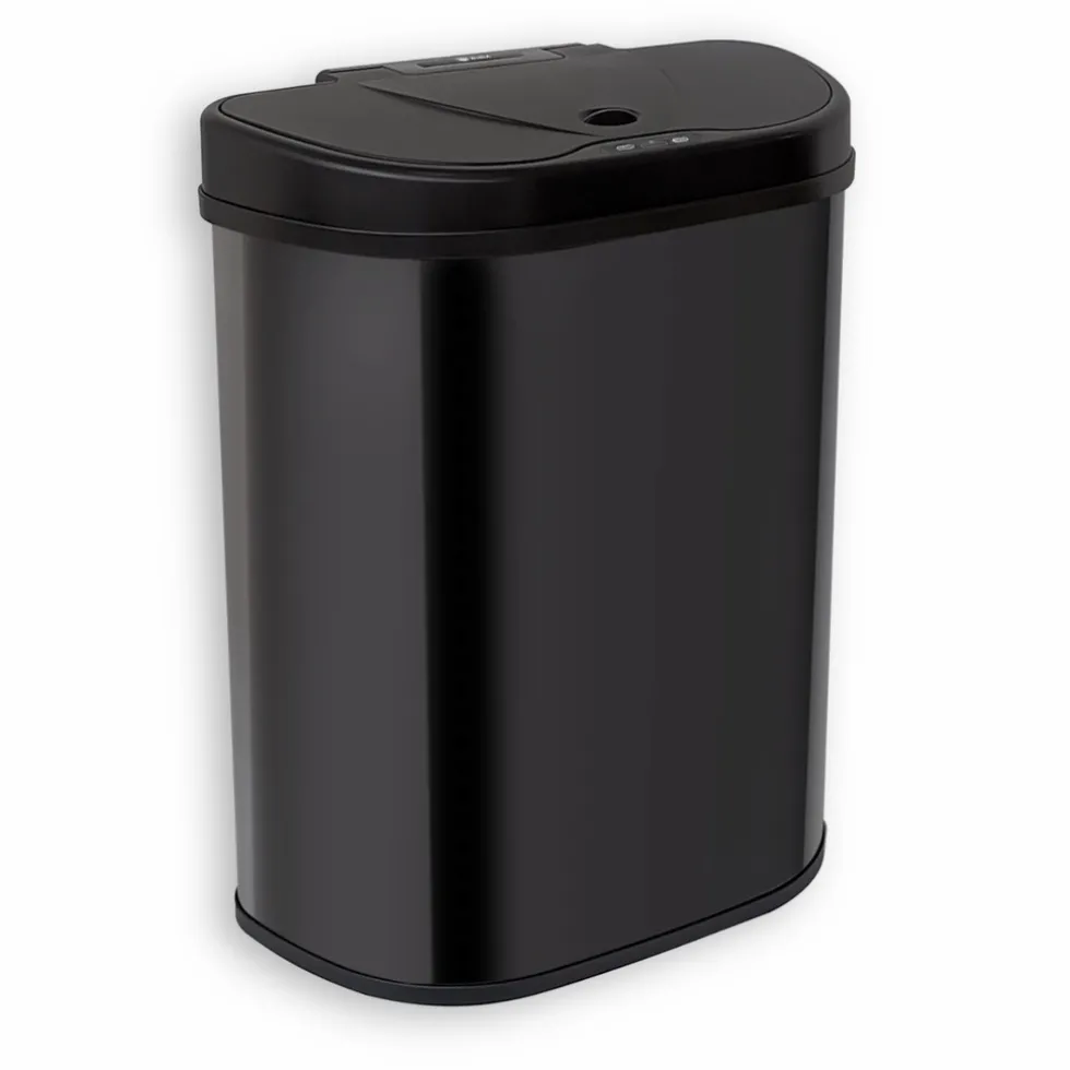 Rijoka Prullenbak Sensor Dubbel 70 Liter Recycle RVS Soft Close Vingerafdrukvrij