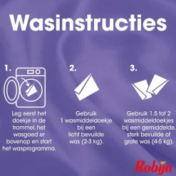Robijn Classics Black Velvet Wasmiddeldoekjes