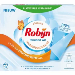 Robijn White Wasmiddeldoekjes