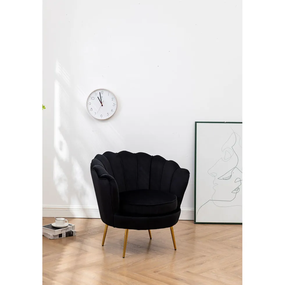 Russle Schelp Fauteuil Velvet