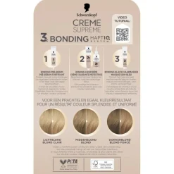 Schwarzkopf Creme Supreme 9-16 Cool Licht Asblond Verzorgende Crèmekleuring