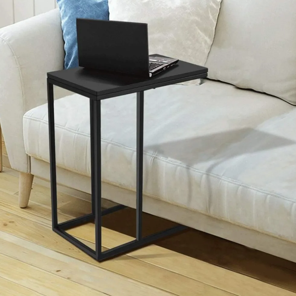 SensaHome Antieke Houten Bijzettafel Sofa Bloemenplank