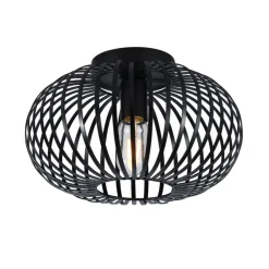 SensaHome Plafondlamp Industrieel Plafonnière Retro Wire Kooi Design