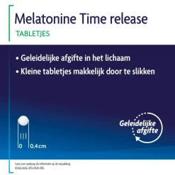 Shiepz Melatonine Time Release 0,1mg Tabletten